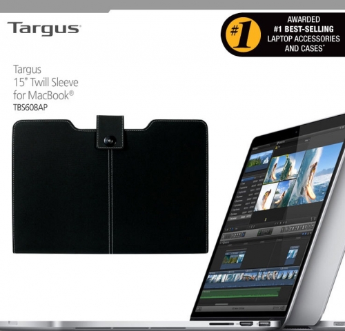 타거스 백팩 TBS608AP 15&quot; Twill Sleeve for MacBook 맥북 케이스