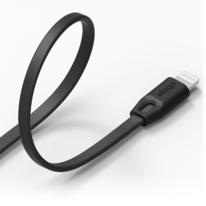 엘라고 8핀 라이트닝 케이블 블랙 Tangle-free USB Cable for Apple Device/ Black+Black  